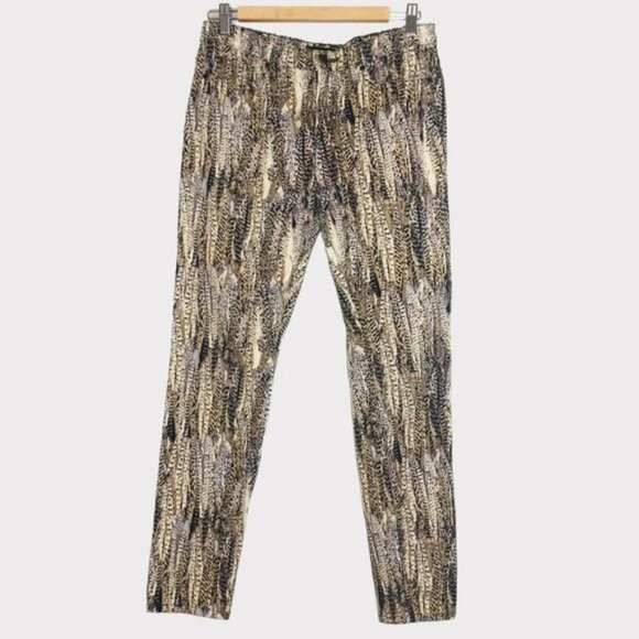BDG Urban Outfitters Camouflage Abstract Animal Print Skinny Cigarette Jeans 28 - Picture 1 of 10